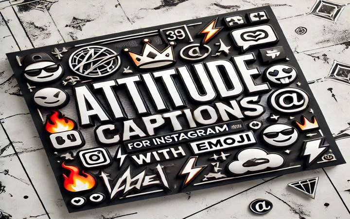 Attitude Captions For instagram in English With Emoji